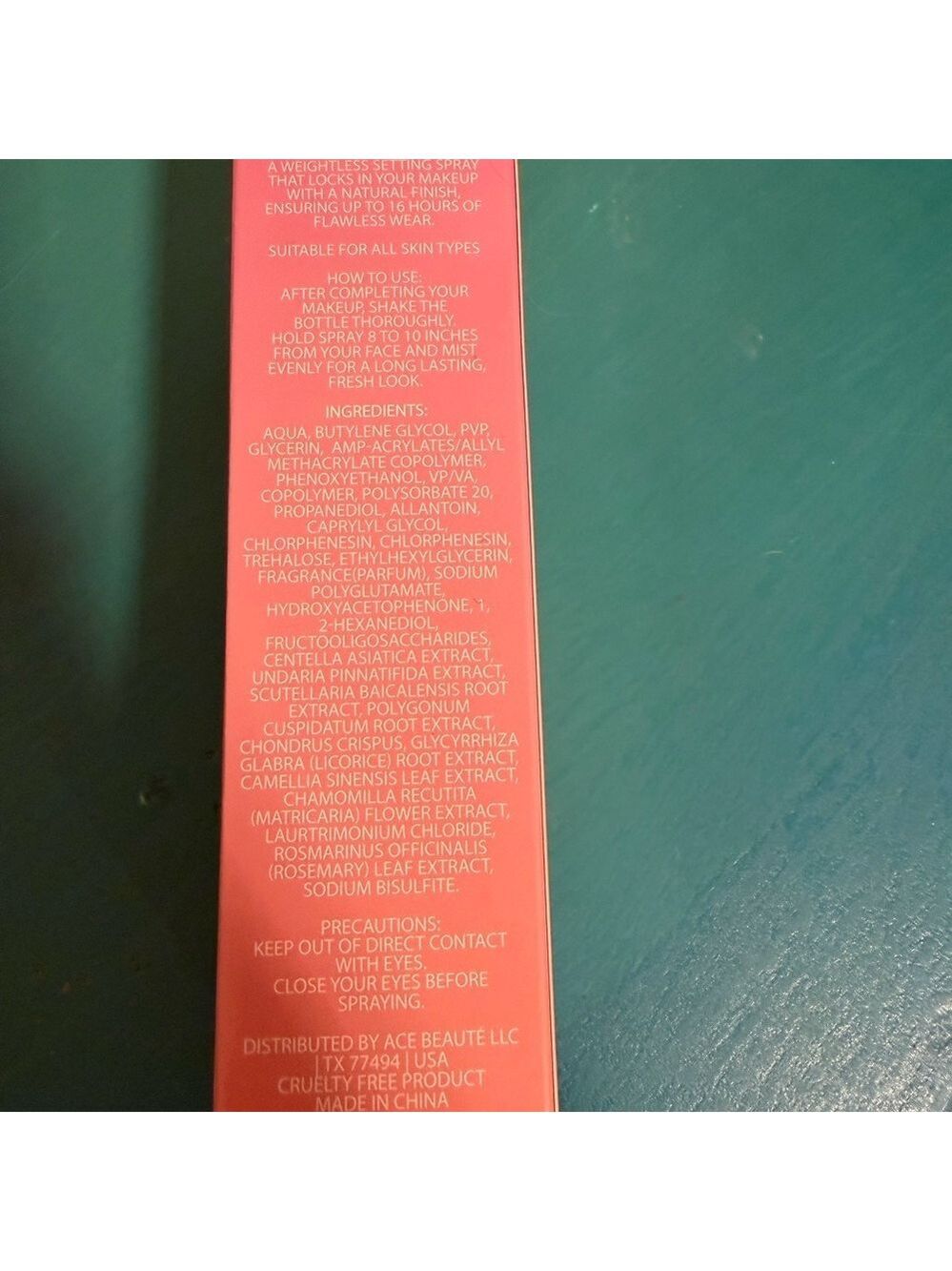Ace Beaute Layer Grip Primer Set Setting Spray - Picture 5 of 5